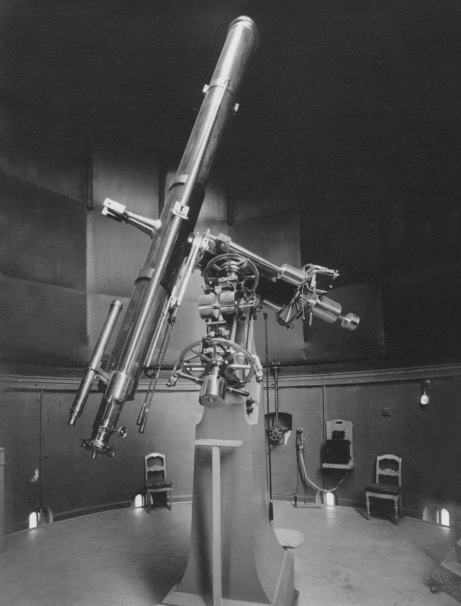 Telescope at Lund Observatory 